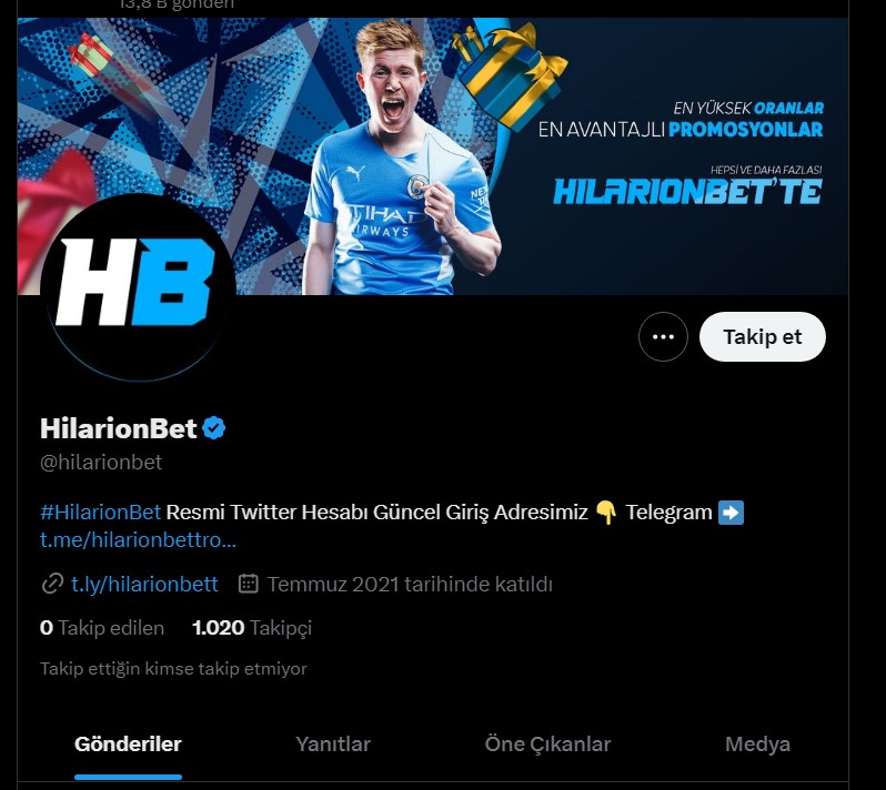 Hilarionbet Twitter